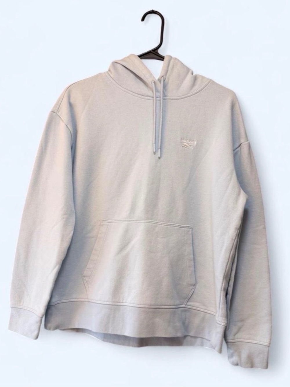 Reebok Men's Light Blue Pullover Hoodie